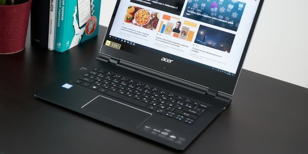 Acer Swift 7: Notranjost