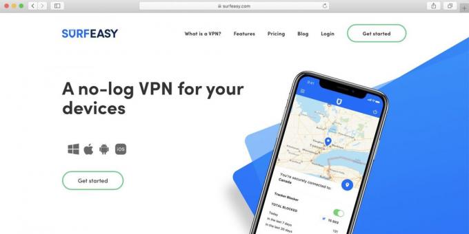 Best Free VPN za PC, Android, iPhone - SurfEasy