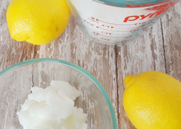 Sladkor piling z vonjem limone