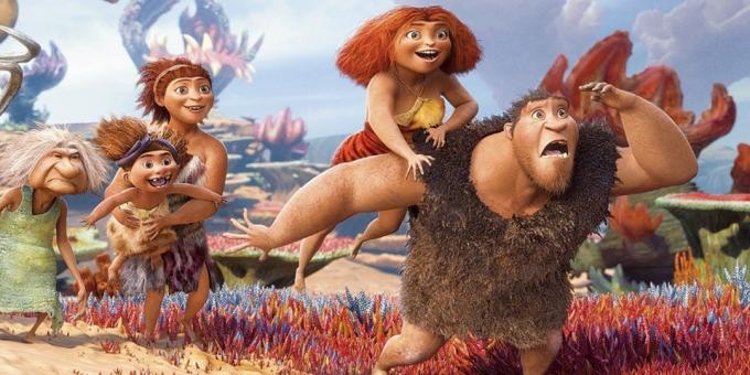 Najboljše risanke - 2020: "The Croods - 2"