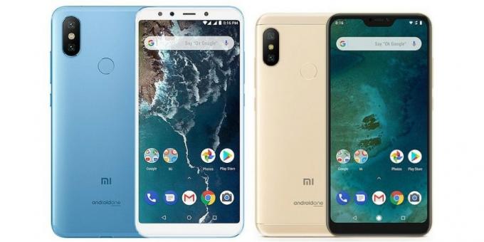 Xiaomi Mi A2 in Xiaomi Mi A2 Lite