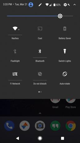 Android O: temna tema
