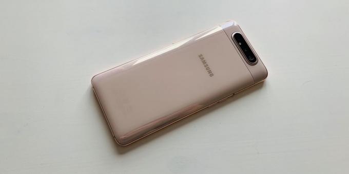 Samsung Galaxy A80: zadnja stena