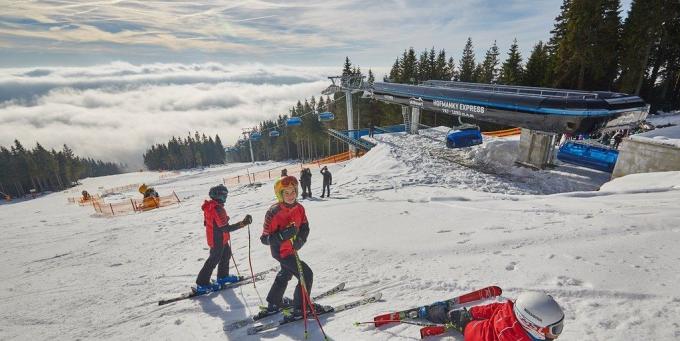 Kje smučati: Krkonoše, Češka