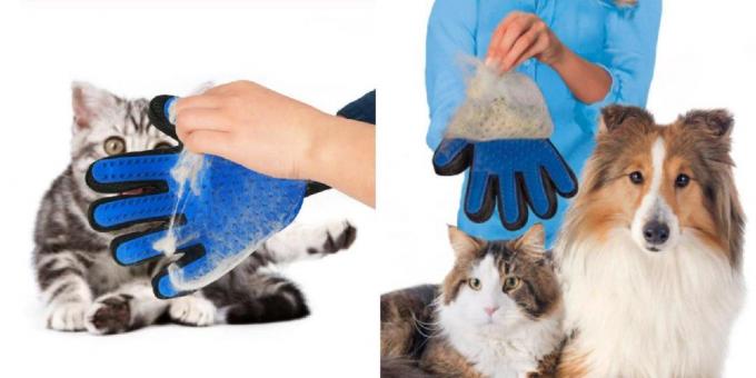 Brush-glove