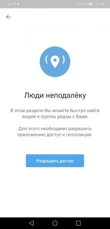 Iskanje v geochata Telegram 