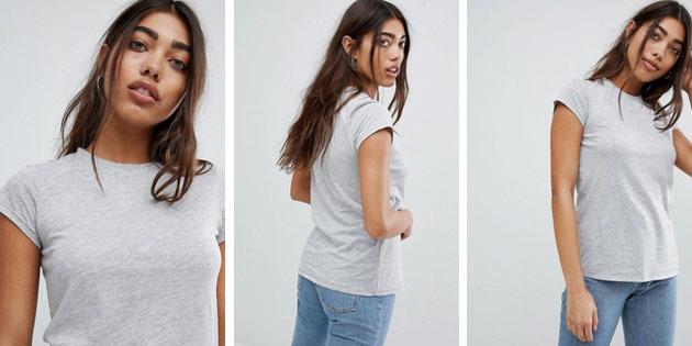 Osnovna ženske majice iz evropskih trgovin: Basic T-shirt s Asos