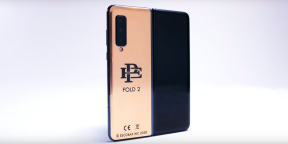 Zložljiv pametni telefon brata Pabla Escobarja - samo Galaxy Fold v zlatem filmu