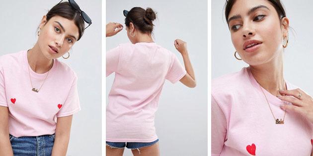 Ženske modne majice iz evropskih trgovin: Missguided T-majica z okroglim izrezom