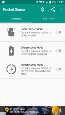 Pocket Sense - zanesljiva zaščita pred krajo pametnega telefona