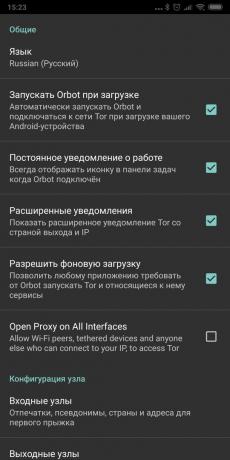 Zasebno brskalnik za Android: Orbot