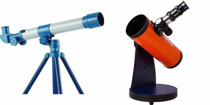 Darila za fanta 5 let za rojstni dan: teleskop