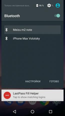 Kako razdeliti internet iz telefona na Android: Priključitev Nexus 5 do Meizu M2 Opomba Bluetooth
