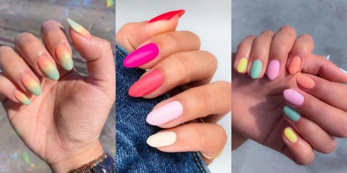 Fashion Nails 2019: Pastelne barve